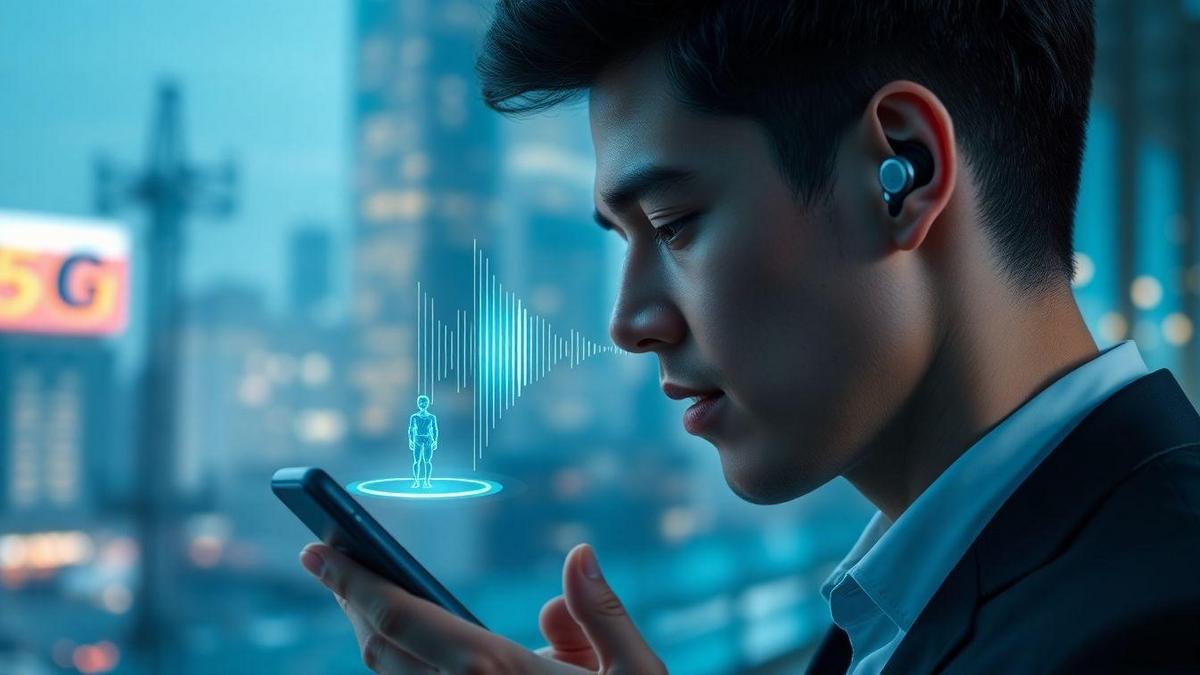 How 5G enabled AI applications help me do real time speech to text and context aware conversational AI