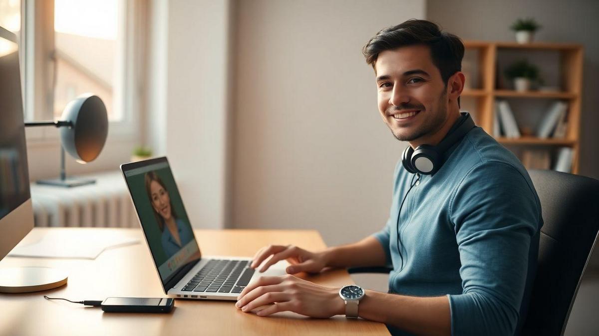 How I use home office lighting solutions and webcam for video conferencing to look and feel professional